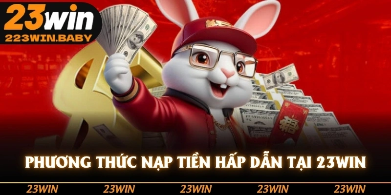 phương thức nạp tiền hấp dẫn tại 23win
